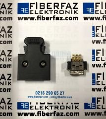 SCSI / MDR 14 PIN KONNEKTOR - 14P MALE-ERKEK  ( CN LATCH )