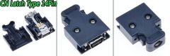 SCSI / MDR 14 PIN KONNEKTOR - 14P MALE-ERKEK  ( CN LATCH )