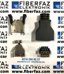 SCSI / MDR 14 PIN KONNEKTOR - 14P MALE-ERKEK  ( CN MOLDING )