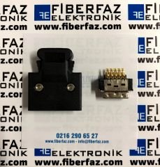 SCSI / MDR 20 PIN KONNEKTOR - 20P MALE-ERKEK  ( CN LATCH )