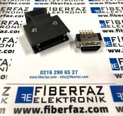 SCSI / MDR 20 PIN KONNEKTOR - 20P MALE-ERKEK  ( CN LATCH )