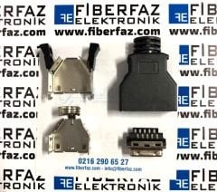 SCSI / MDR 20 PIN KONNEKTOR - 20P MALE-ERKEK  ( CN MOLDING )