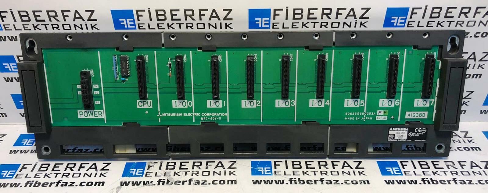 A1S38B MITSUBISHI MELSEC-A SERISI PLC 8 SLOT RACK MODUL