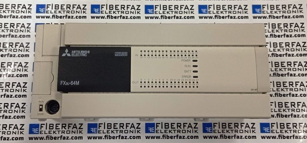 FX3U-64MT /ES-A MITSUBISHI MELSEC F SERISI PLC Fx3U CPU MODUL