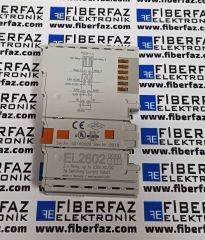 EL2602 BECKHOFF EtherCAT Terminal, 2 Kanal Role Cikis Modulu