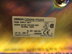 C200HW-PA204 OMRON PLC CS1 SERISI POWER SUPPLY MODULU