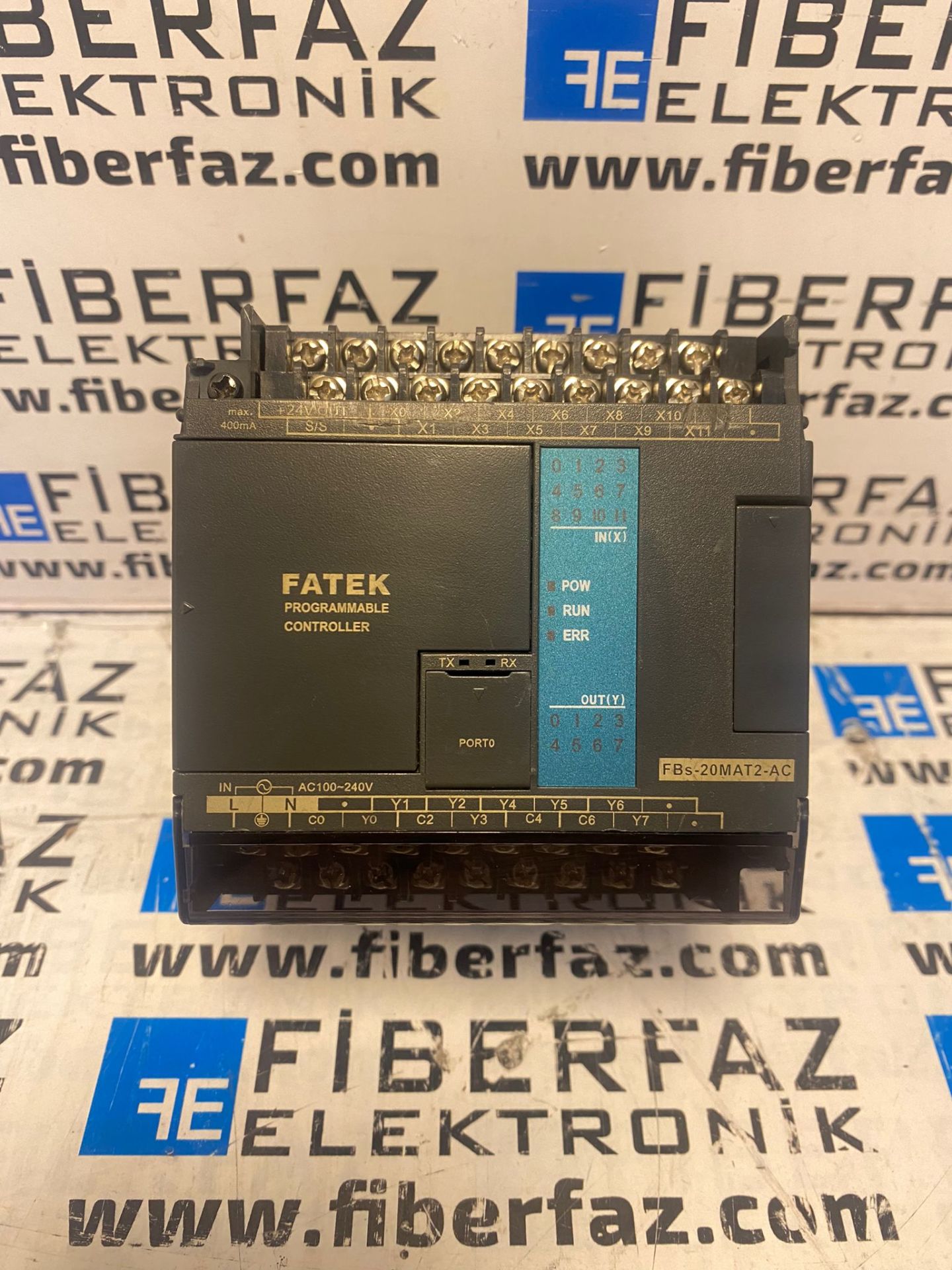 FBs-20MAT2-AC FATEK FBs SERISI PLC CPU MODUL