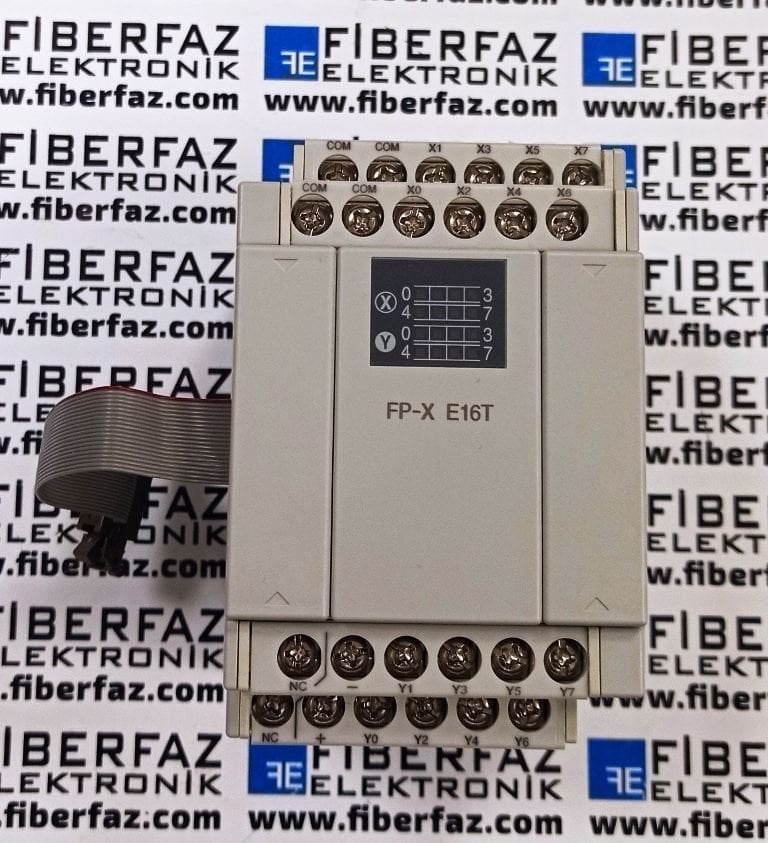 AFPX-E16T PANASONIC FP-X SERISI PLC 8*DI 8*DO IO MODUL