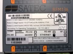Satec  BFM136 Çok Kanallı Enerji Analizörü