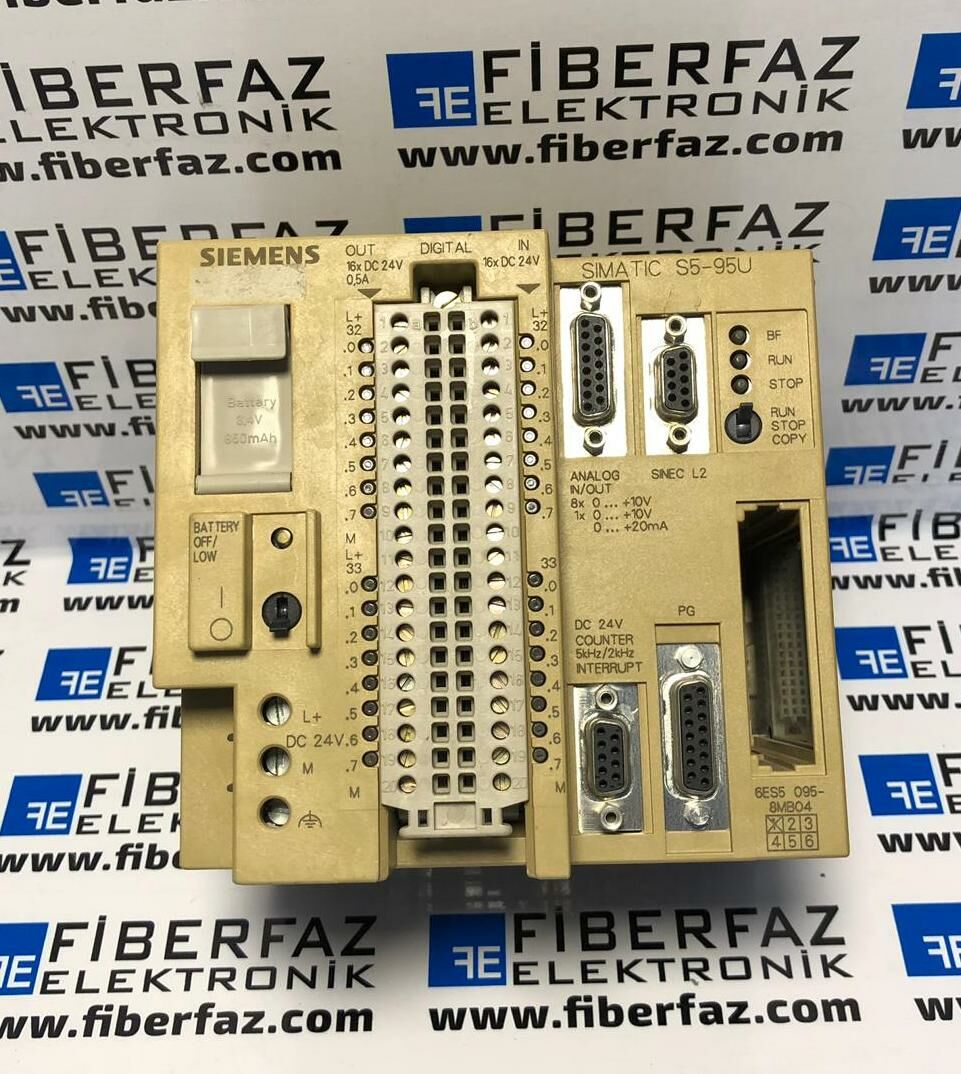 6ES5 095-8MB04 Siemens Simatic S5 95U PLC CPU