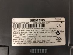 Sıemens 6SE6440-2UD25-5CA1 Mıcromaster 440