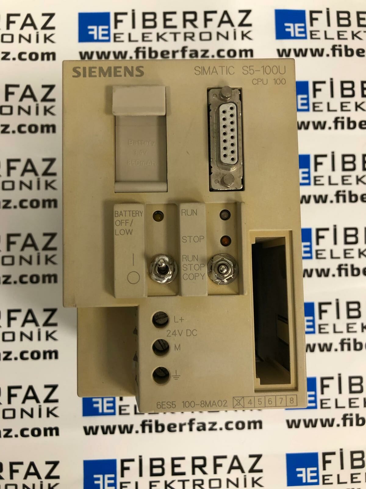 6ES5 100-8MA02 Siemens Simatic S5 100U PLC CPU 100