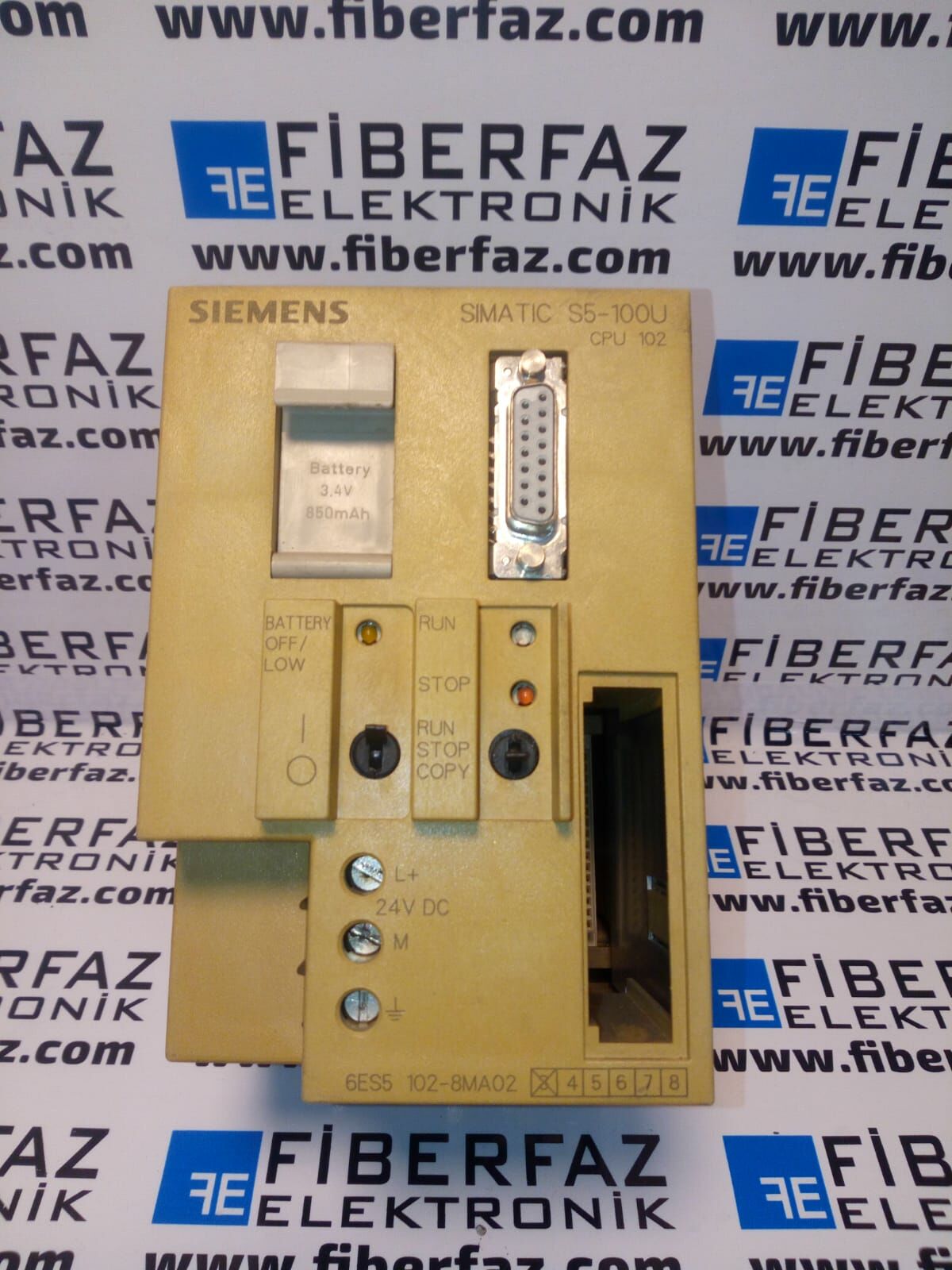 6ES5 102-8MA02 Siemens Simatic S5 100U PLC CPU 102