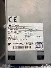 SGDH-15DE YASKAWA Σ-II SERIES (Sigma II) SGDH SERVO AMPLIFIER (1,5kW)