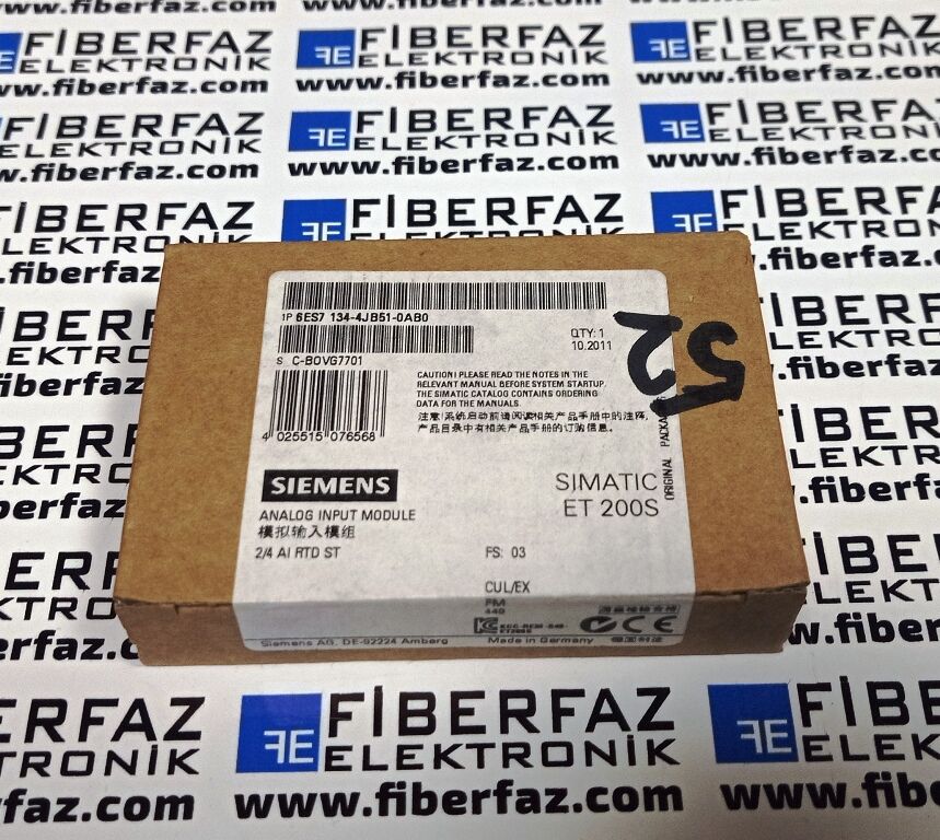 6ES7 134-4JB51-0AB0 Siemens Simatic ET200S AI RTD Module